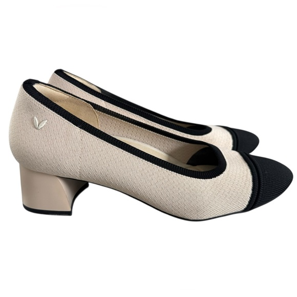 Vivaia Almond-Toe Chunky Heels Julie Pro size 39 EU - Picture 2 of 11